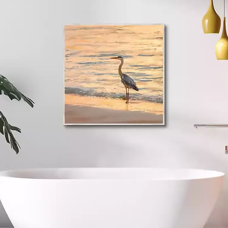 sunset_shore_framed_canvas_art_print_3.webp Sunset Shore Framed Canvas Art Print>Kirklands Home New