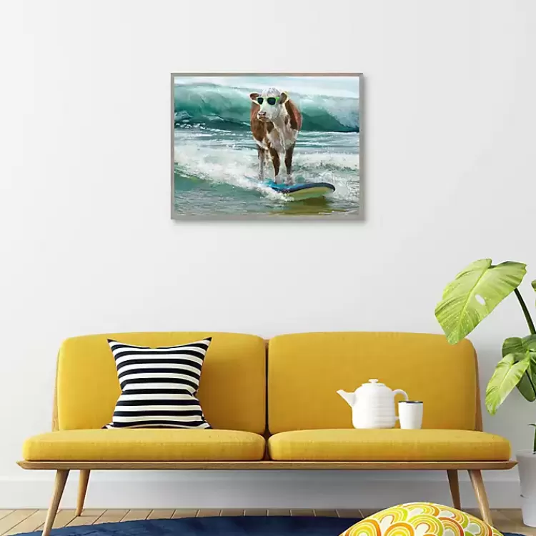 surf__turf_framed_canvas_art_print_3.webp Surf & Turf Framed Canvas Art Print>Kirklands Home Fashion