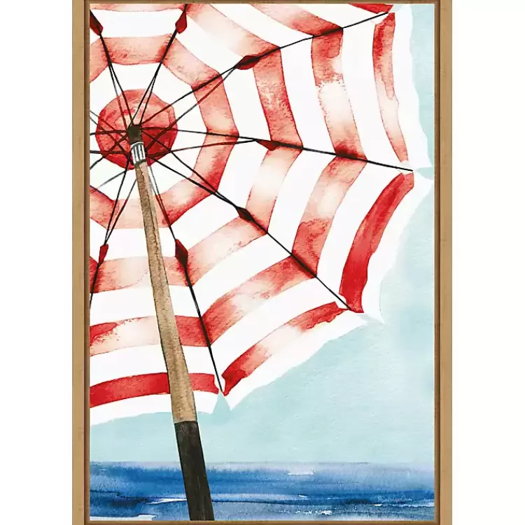 Surf and Sun Framed Canvas Art Print>Kirklands Home Best
