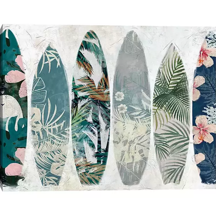 Surf Patterns Canvas Art Print>Kirklands Home Hot
