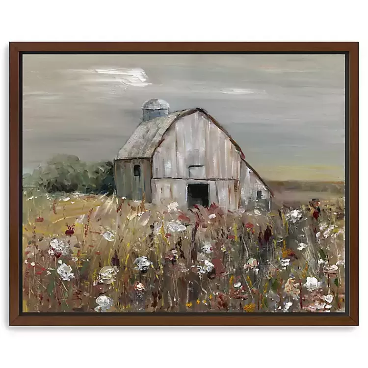 Swatland Wildflower Barn Framed Canvas Art Print>Kirklands Home Fashion
