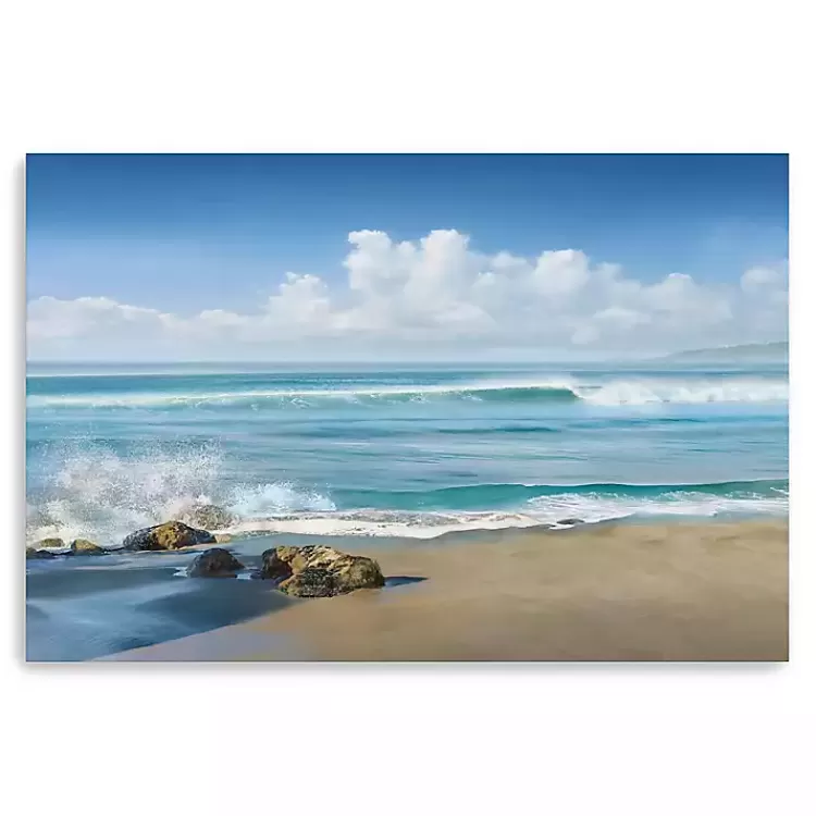 Sweeping Blue Canvas Art Print, 60x40 in.>Kirklands Home Clearance