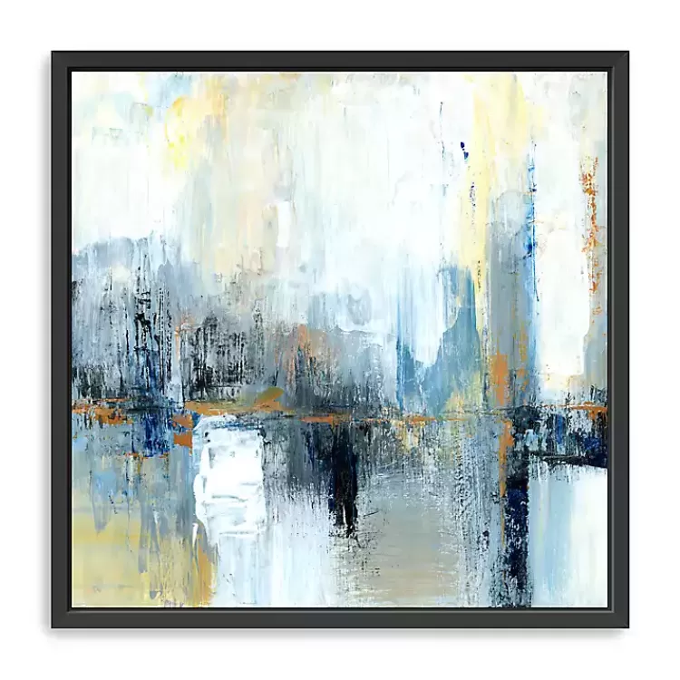 Sweeping the City Framed Canvas Art Print>Kirklands Home Sale