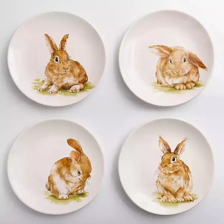 Sweet Bunny Salad Plates, Set of 4>Kirklands Home Discount