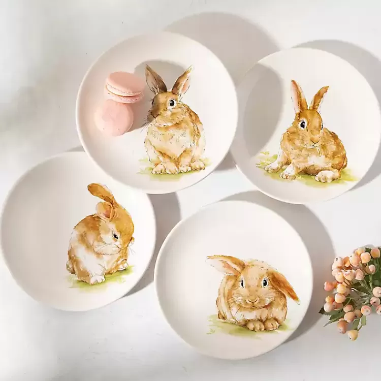 Sweet Bunny Salad Plates, Set of 4>Kirklands Home Discount