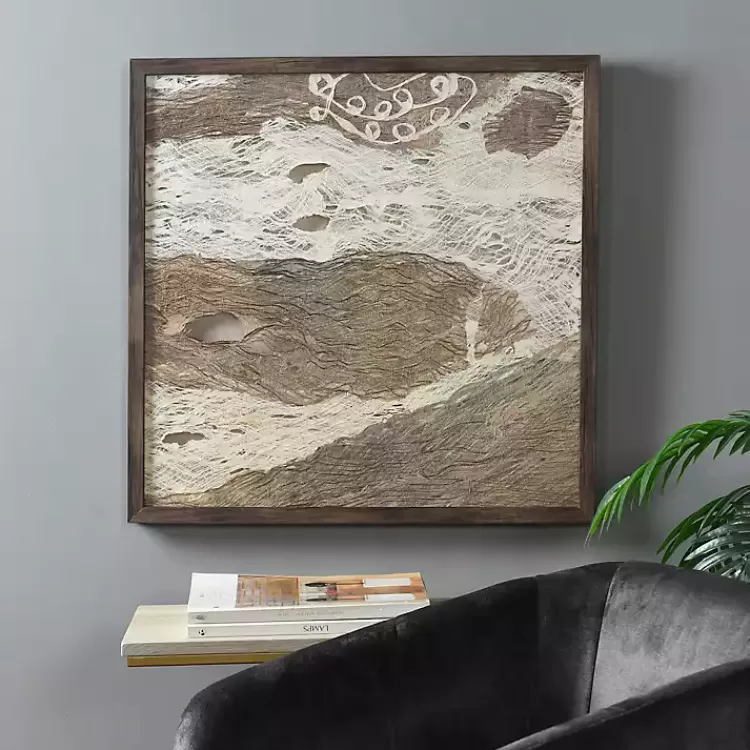 Swept Away I Shadowbox Wall Plaque>Kirklands Home Clearance