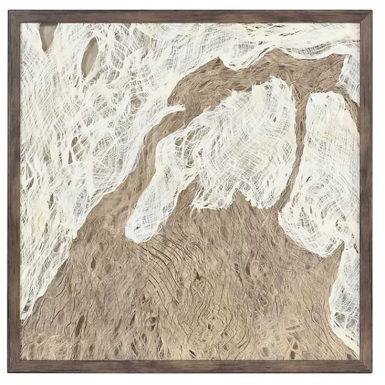 Swept Away II Shadowbox Wall Plaque>Kirklands Home Online