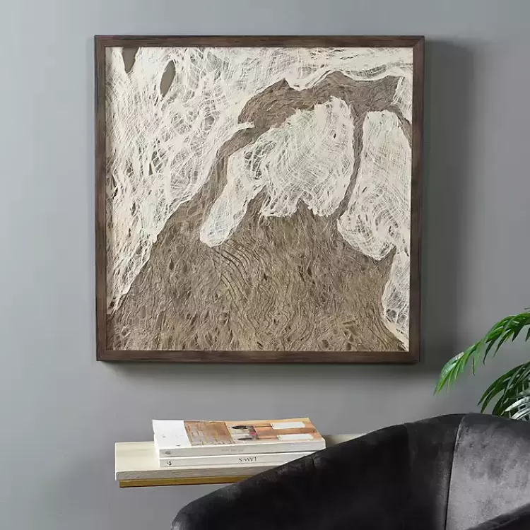 Swept Away II Shadowbox Wall Plaque>Kirklands Home Online