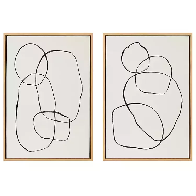 Sylvie Going in Circles Canvas Prints, Set of 2>Kirklands Home Store