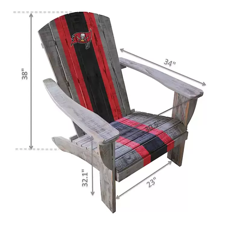 Tampa Bay Buccaneers Adirondack Outdoor Chair>Kirklands Home Best
