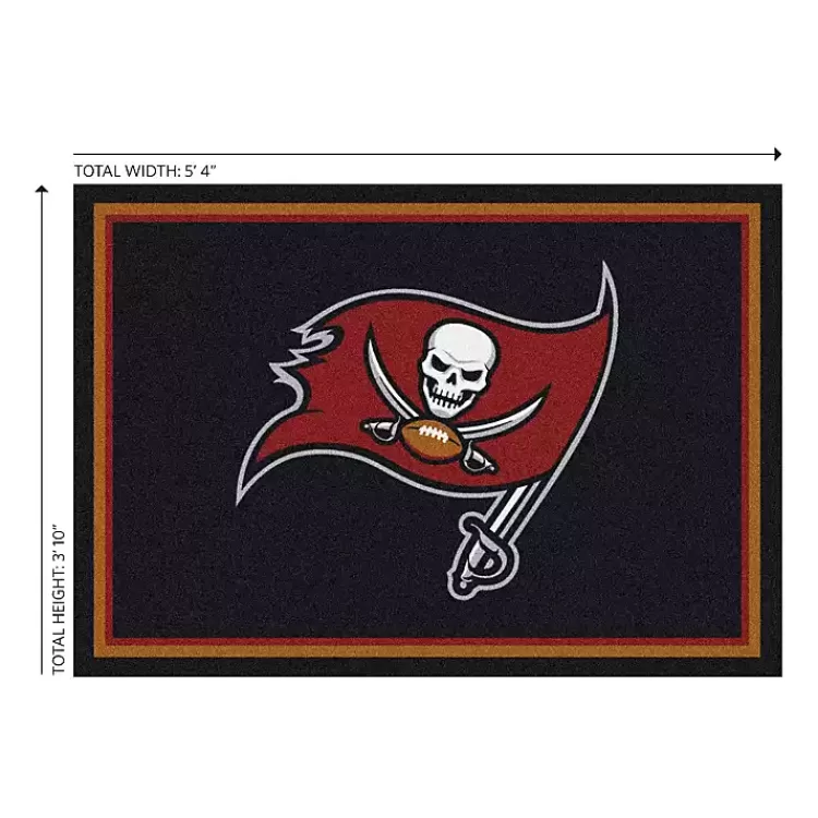 Tampa Bay Buccaneers Area Rug, 4x6>Kirklands Home Clearance