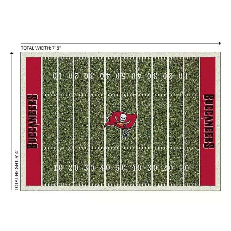 Tampa Bay Buccaneers Home Field Area Rug, 6x8>Kirklands Home Discount