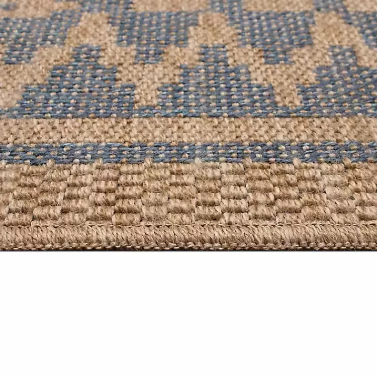 tan__navy_zig_zag_indooroutdoor_area_rug_x_2-1.webp Tan & Navy Zig Zag Indoor/Outdoor Area Rug, 7x9>Kirklands Home Sale