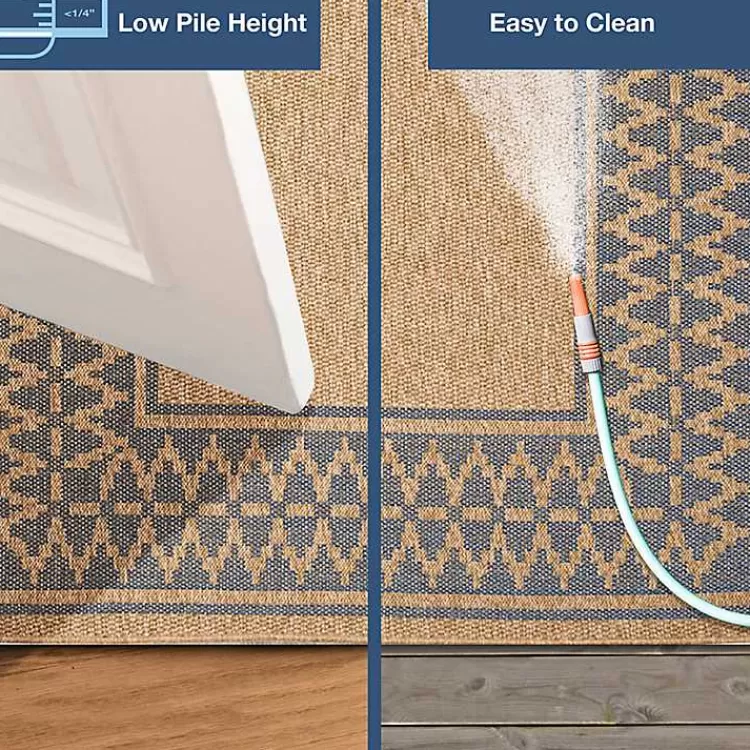 tan__navy_zig_zag_indooroutdoor_area_rug_x_6-1.webp Tan & Navy Zig Zag Indoor/Outdoor Area Rug, 7x9>Kirklands Home Sale