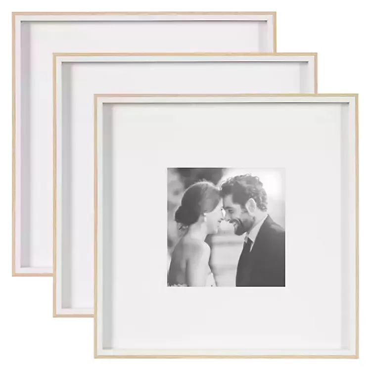 Tan & White Gibson 3-pc. Gallery Wall Frame Set>Kirklands Home Outlet