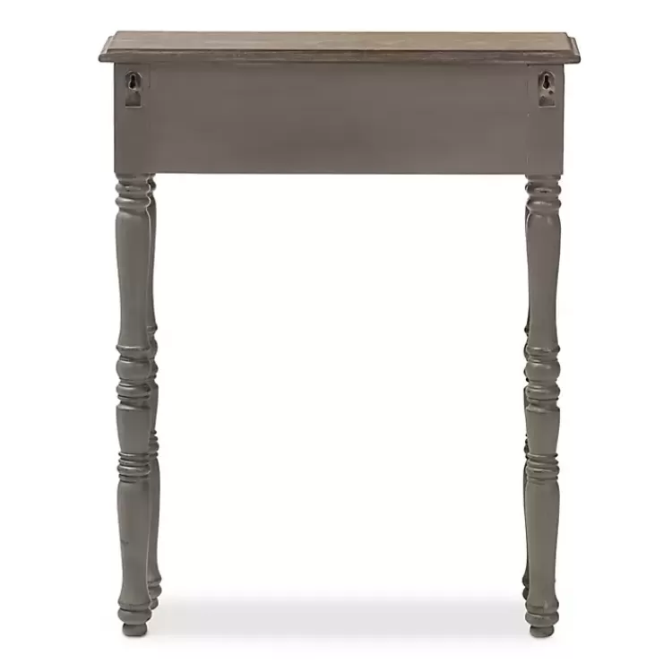 tan_and_gray_ornate_ball_turned_console_table_5.webp Tan and Gray Ornate Ball Turned Console Table>Kirklands Home Online