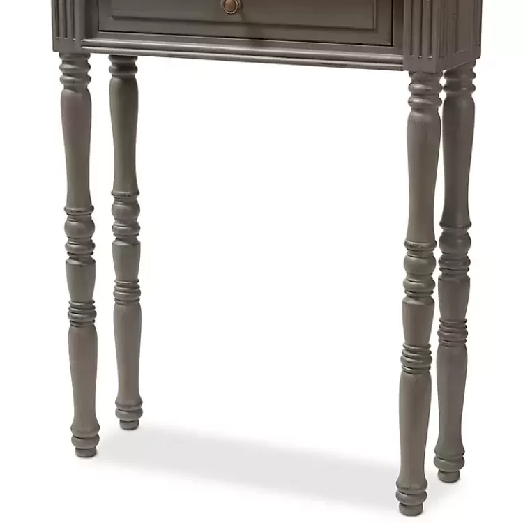 tan_and_gray_ornate_ball_turned_console_table_8.webp Tan and Gray Ornate Ball Turned Console Table>Kirklands Home Online