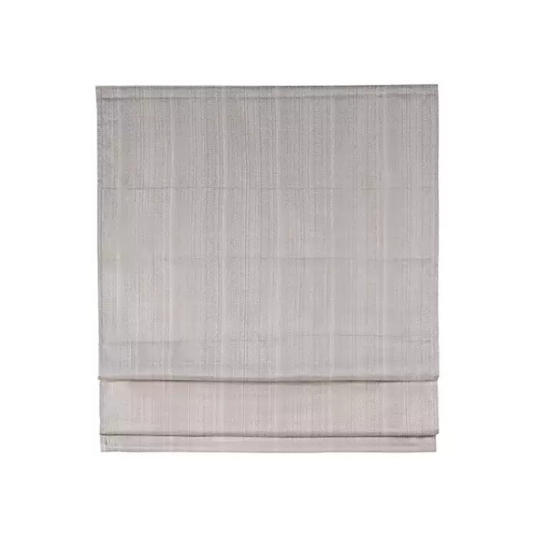 Basketweave Cordless Roman Shade, 27 in.>Kirklands Home Best