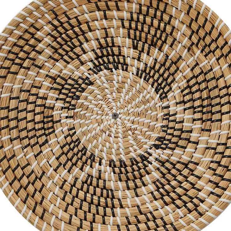tan_bohemian_seagrass_pc_wall_plaque_set_5.webp Tan Bohemian Seagrass 5-pc. Wall Plaque Set>Kirklands Home Shop