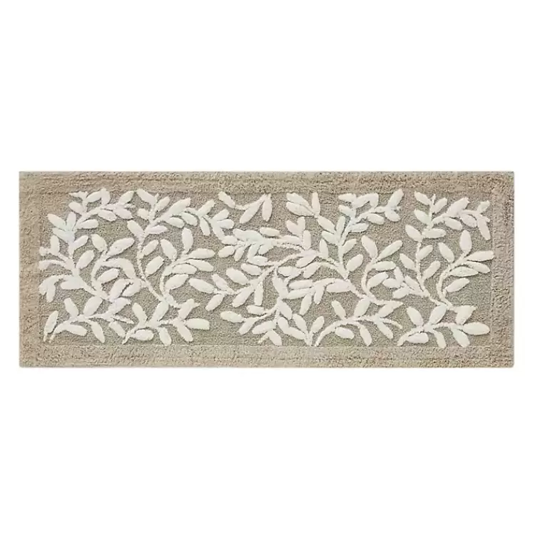 Tan Botanical Cotton Bath Mat, 60 in.>Kirklands Home Clearance