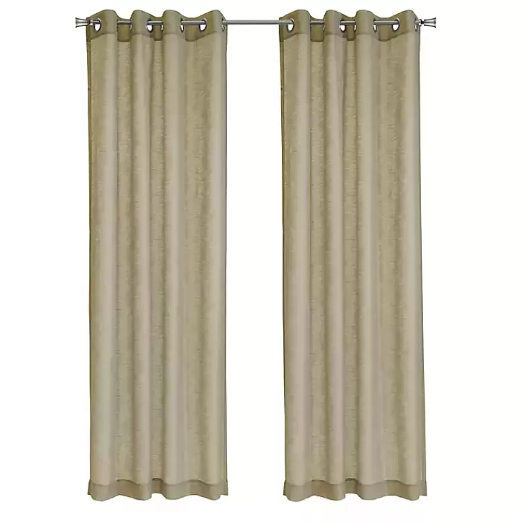 Boucle Sheer Single Curtain Panel, 108 in.>Kirklands Home Discount