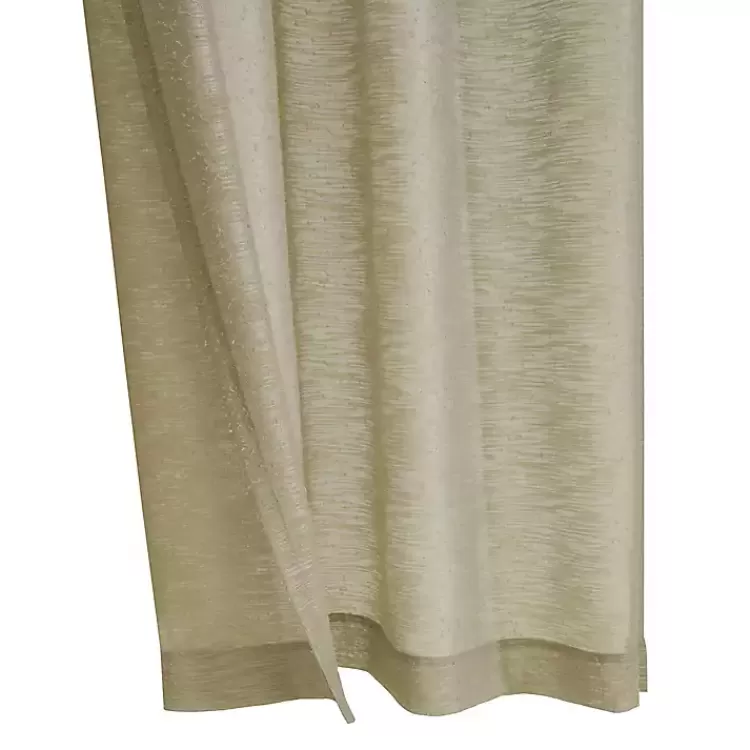 tan_boucle_sheer_single_curtain_panel__in_4.webp Boucle Sheer Single Curtain Panel, 108 in.>Kirklands Home Discount