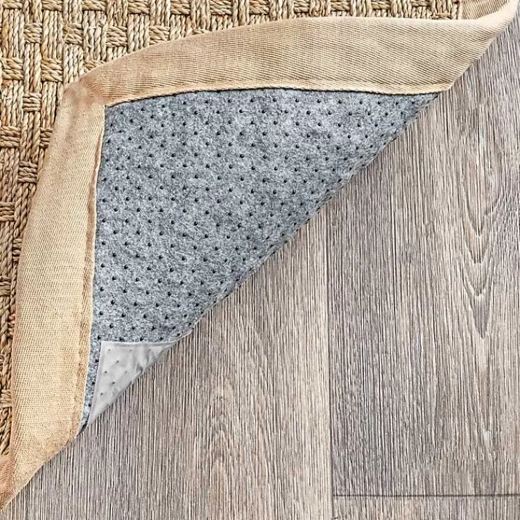 tan_checker_weave_seagrass_area_rug_x_6.webp Checker Weave Seagrass Area Rug, 5x8>Kirklands Home Cheap