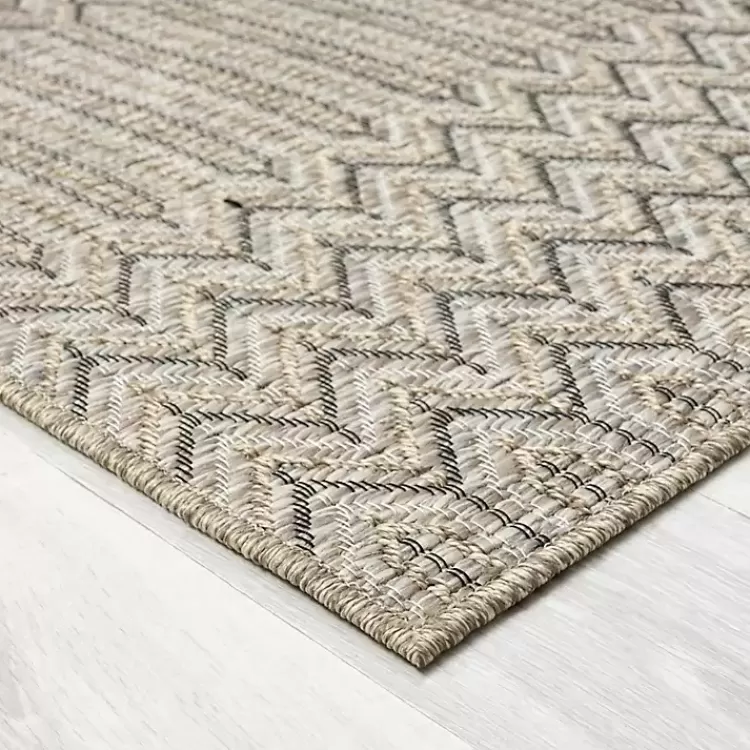 tan_chevron_indooroutdoor_area_rug_x_3.webp Chevron Indoor/Outdoor Area Rug, 5x7>Kirklands Home New