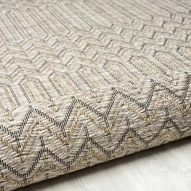 tan_chevron_indooroutdoor_area_rug_x_7.webp Chevron Indoor/Outdoor Area Rug, 5x7>Kirklands Home New