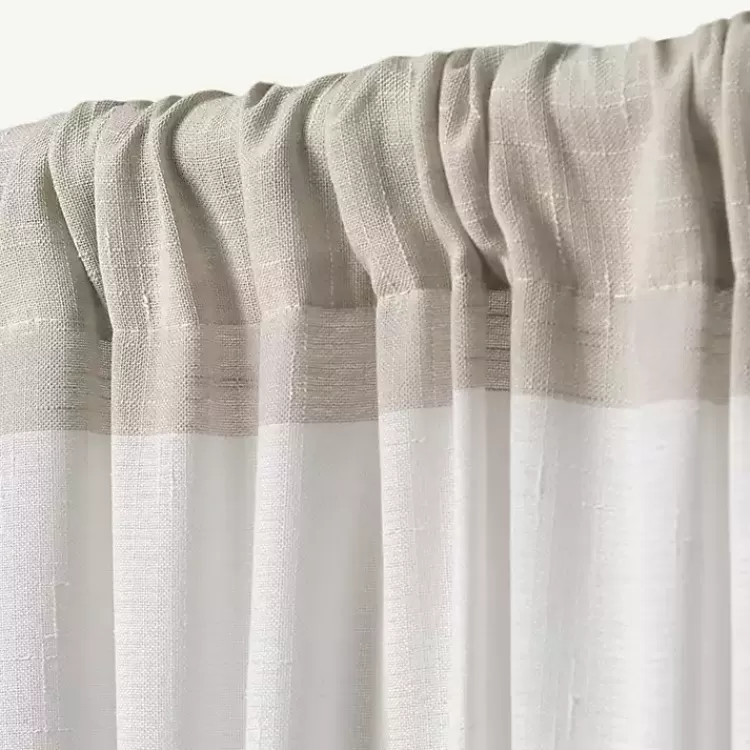 tan_deena_curtain_panel_set__in_2.webp Tan Deena Curtain Panel Set, 84 in.>Kirklands Home Cheap