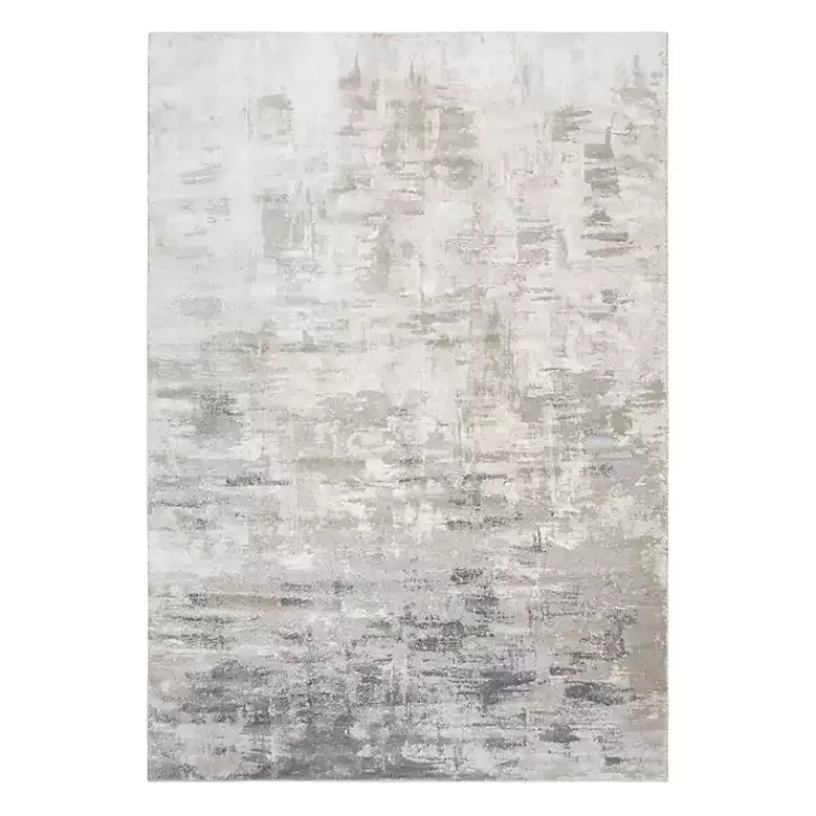 Tan Edward Abstract Area Rug, 5x7>Kirklands Home Online