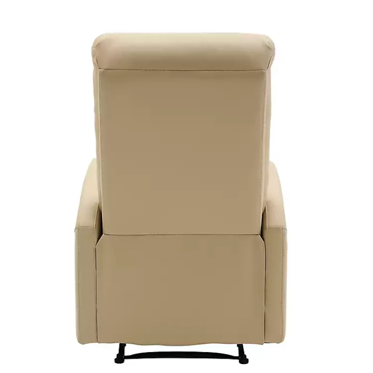 tan_faux_leather_dormi_recliner_3.webp Faux Leather Dormi Recliner>Kirklands Home Sale