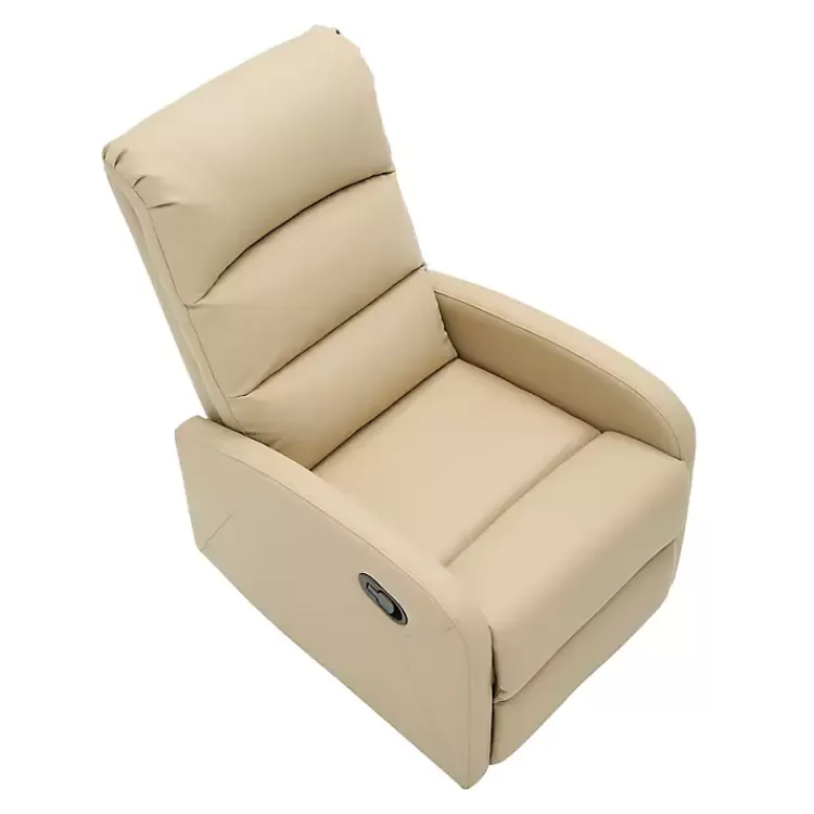 tan_faux_leather_dormi_recliner_5.webp Faux Leather Dormi Recliner>Kirklands Home Sale