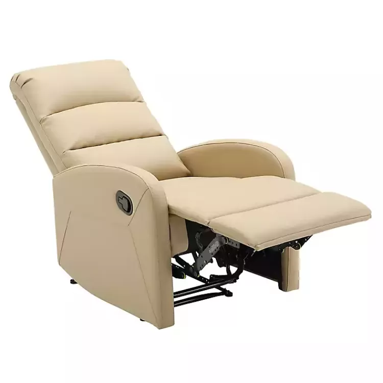 tan_faux_leather_dormi_recliner_7.webp Faux Leather Dormi Recliner>Kirklands Home Sale