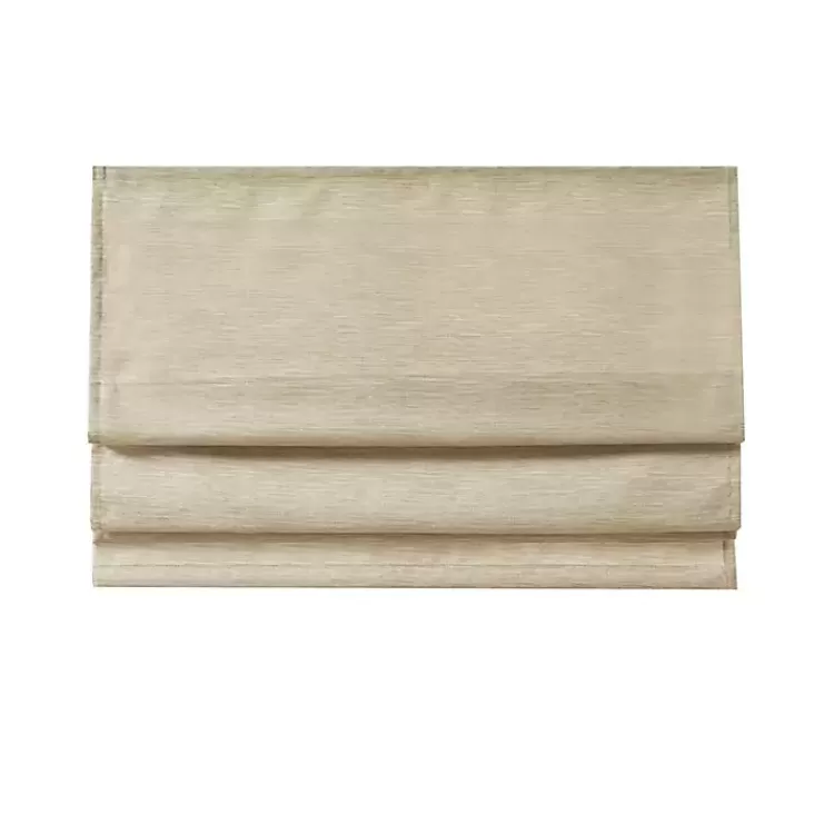 Faux Silk Room Darkening Roman Shade, 33 in.>Kirklands Home Sale