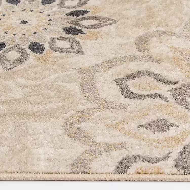 tan_floral_mini_medallions_area_rug_x_4.webp Floral Mini Medallions Area Rug, 5x7>Kirklands Home Store