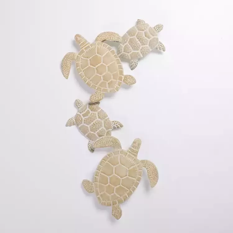 Metal Sea Turtles Wall Plaque>Kirklands Home Online