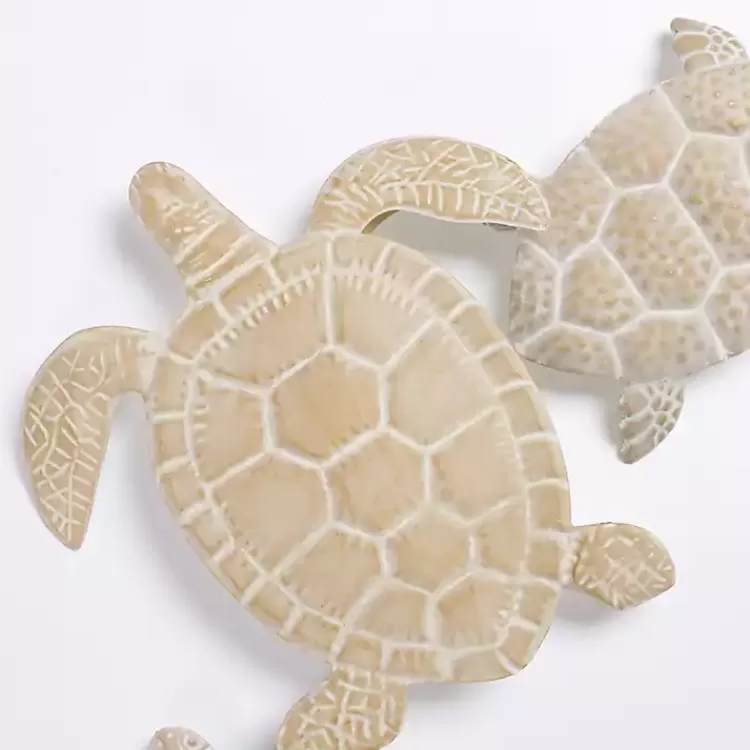 Metal Sea Turtles Wall Plaque>Kirklands Home Online