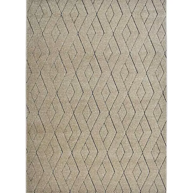Modern Chevron Area Rug, 5x7>Kirklands Home Hot