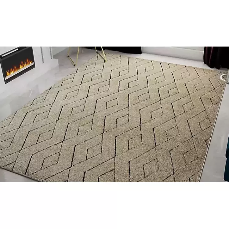 Modern Chevron Area Rug, 5x7>Kirklands Home Hot