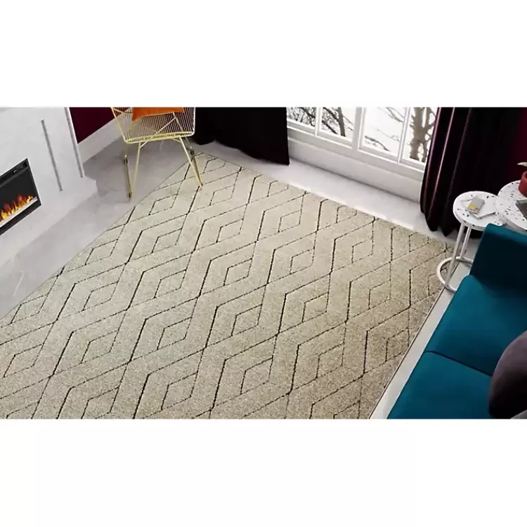 tan_modern_chevron_area_rug_x_3.webp Modern Chevron Area Rug, 5x7>Kirklands Home Hot