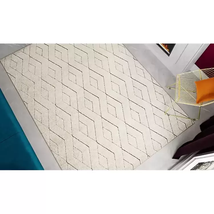 tan_modern_chevron_area_rug_x_4.webp Modern Chevron Area Rug, 5x7>Kirklands Home Hot