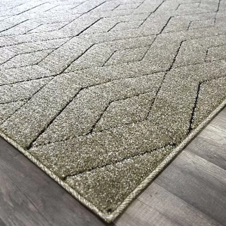 tan_modern_chevron_area_rug_x_8.webp Modern Chevron Area Rug, 5x7>Kirklands Home Hot