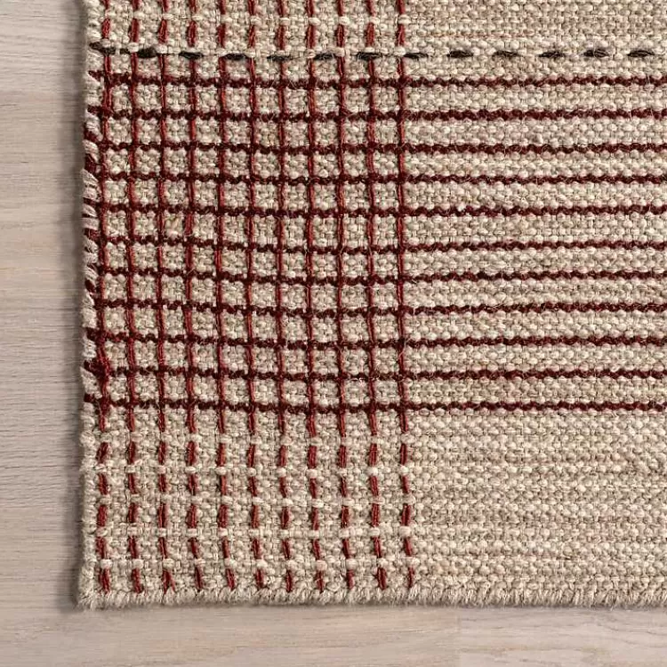 tan_plaid_emily_henderson_x_rugsusa_area_rug_x_4.webp Plaid Emily Henderson x RugsUSA Area Rug, 8x10>Kirklands Home Clearance