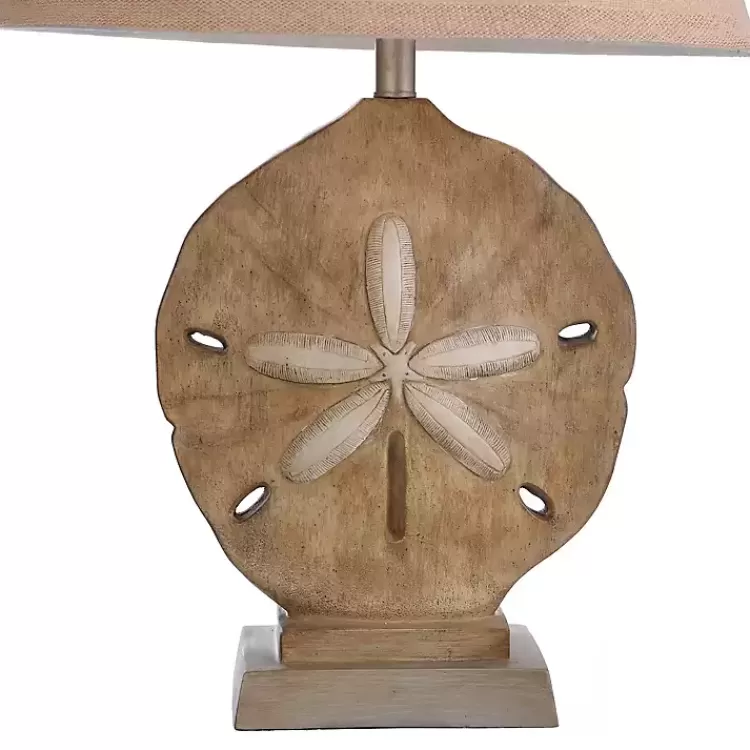 tan_sand_dollar_table_lamp_4.webp Sand Dollar Table Lamp>Kirklands Home Store