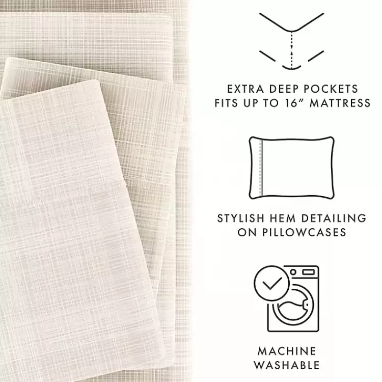 tan_soft_thatch_pc_twin_sheet_set_5.webp Soft Thatch 3-pc. Twin Sheet Set>Kirklands Home Cheap