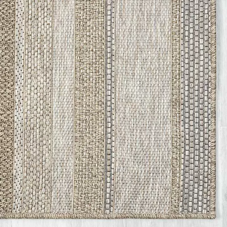 tan_striped_indooroutdoor_area_rug_x_5.webp Striped Indoor/Outdoor Area Rug, 7x9>Kirklands Home Best