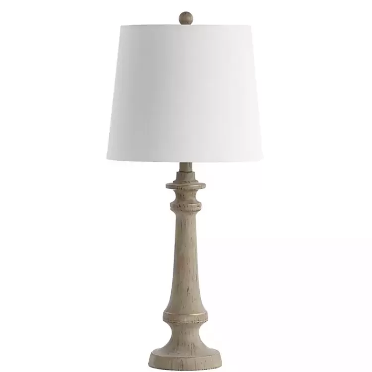 Tan Tapered Column Rhett Table Lamp>Kirklands Home Best Sale