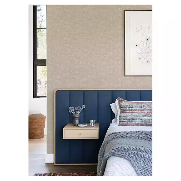 Textured Poplin Peel & Stick Wallpaper>Kirklands Home Store