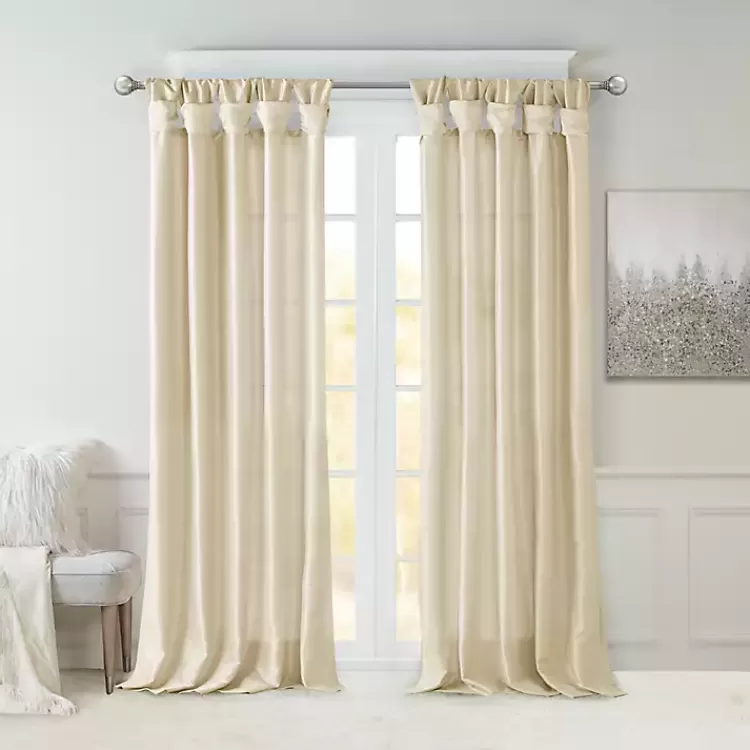 Twist Top Curtain Panel, 108 in.>Kirklands Home Online